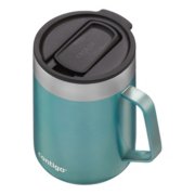 travel mug with handle in green image number 2