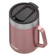 travel mug with handle in rose gold image number 2