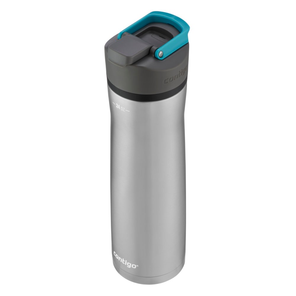 Contigo Cortland Chill Stainless Steel Water Bottle with AUTOSEAL Lid Stainless  Steel with Juniper, 32 fl oz. 