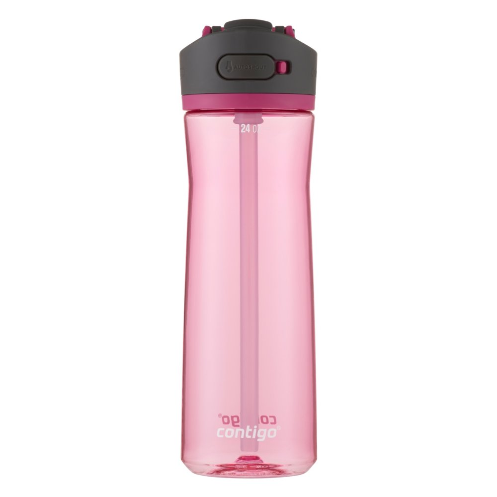 Rubbermaid Kids Water Bottle Pink Sip 14 oz Leak Proof