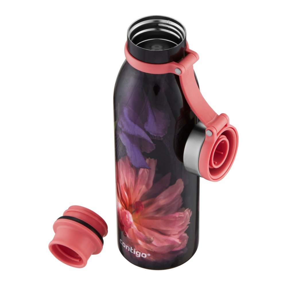 Contigo 20 oz. Matterhorn Couture Insulated Water Bottle - Merlot Airbrush