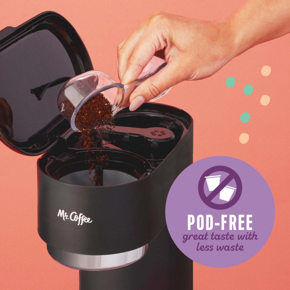 Mr. Coffee® Single-Serve Iced™ and Hot Coffee Maker with Reusable