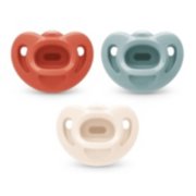 three opaque comfy pacifiers image number 0