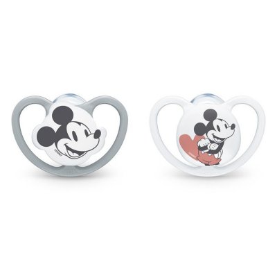 Space Mickey Mouse Pacifiers, 2-Pack