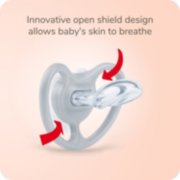 innovative open shield design allows babies skin to breathe image number 6