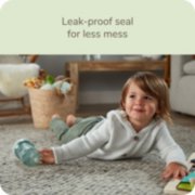 Child with Nuk sippy cup with leak-proof seal for less mess image number 4
