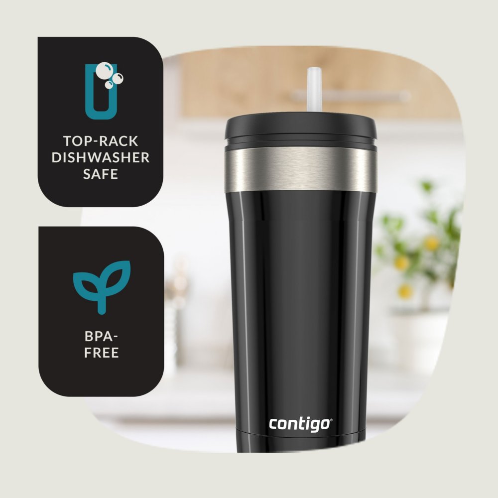 Contigo Uptown Dual-Sip Tumbler Lid Disassembly and Reassembly