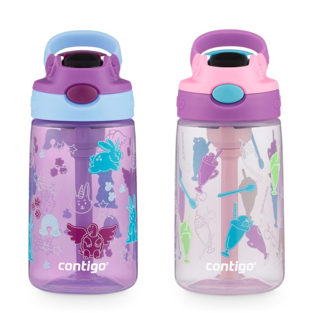 Contigo® Kids Water Bottle with Redesigned AUTOSPOUT® Straw, 14 oz