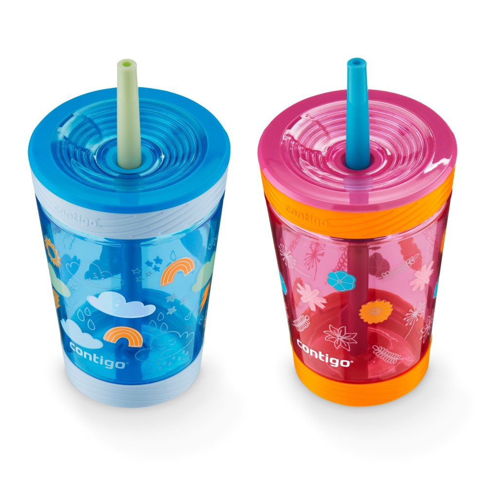 Contigo® Kids Leighton Spill-Proof Tumbler with Straw, 14 oz