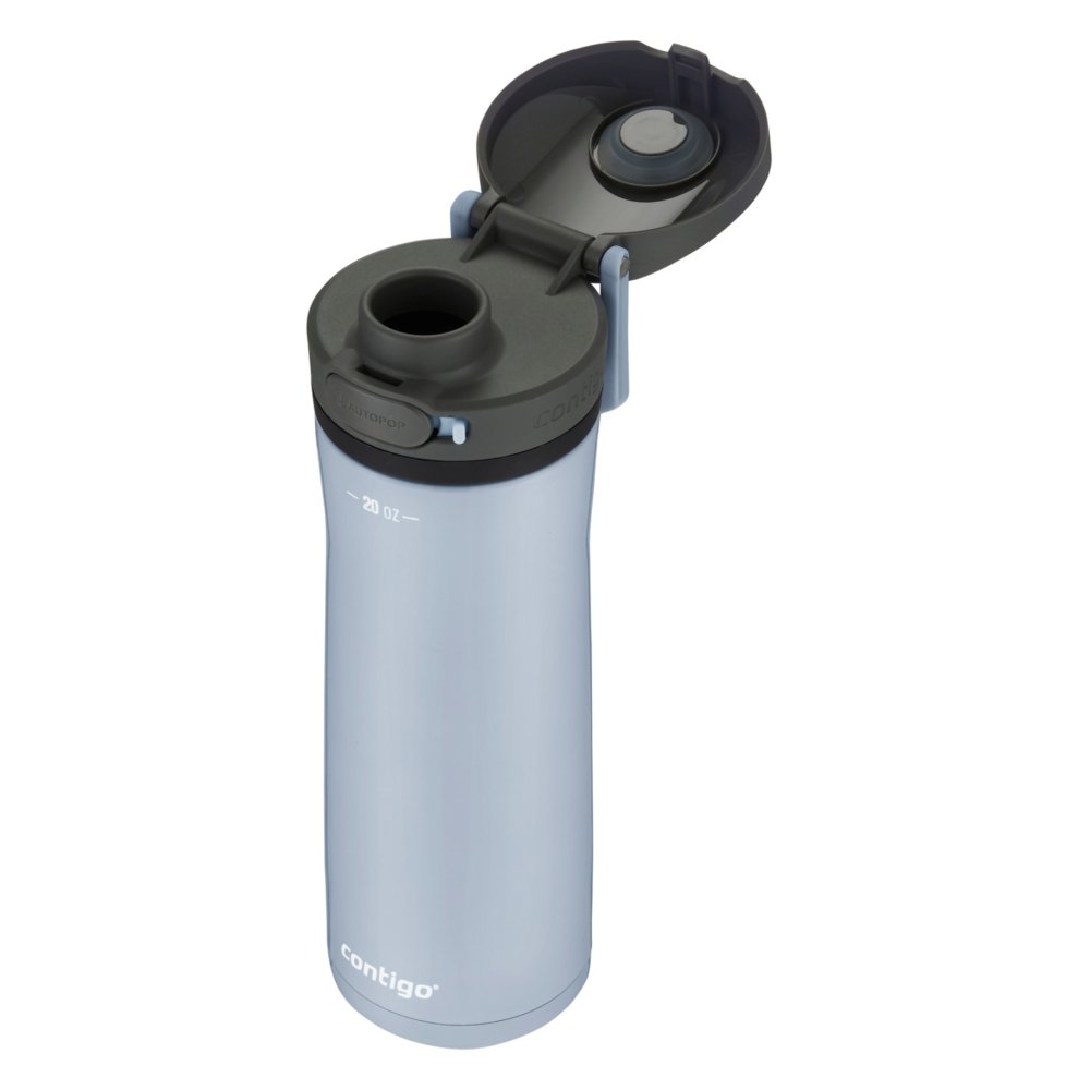 Contigo Personalized Water Bottle 20oz Jackson Chill Autopop / Chug Stainless  Steel Travel Mug Lifetime Guarantee 