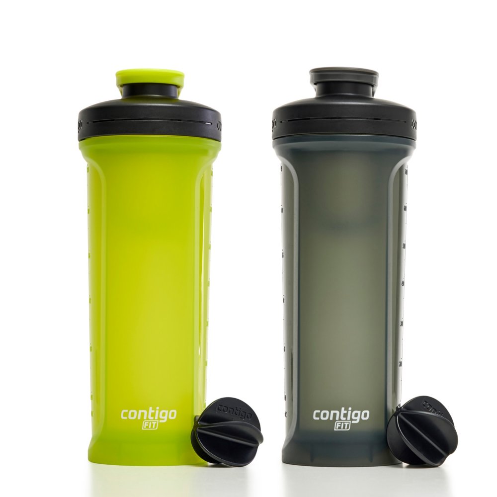 8 Pack] Protein Shaker Bottles for Protein Mixes, Dishwasher Safe, 4 Small  20 oz & 4 Large 28 oz Shaker Cups for Protein Shakes