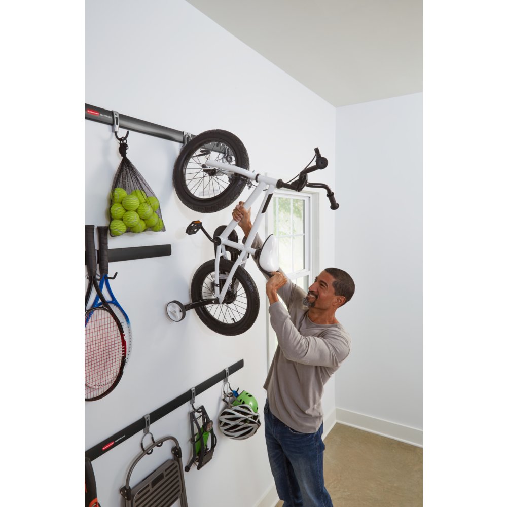 FastTrack Garage 3-Piece Bike Storage Kit with 32 Rail and 2