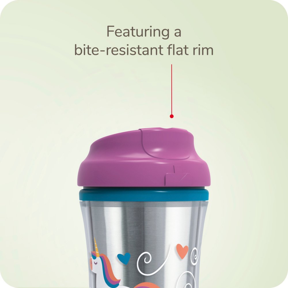 Eco Vessel The Stainless Steel Insulated Sippy Cup with NUK Spout