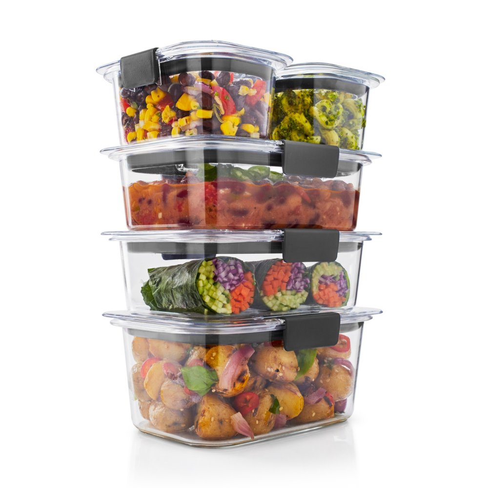 Rubbermaid Brilliance 10-pc. Glass Food Storage Container Set