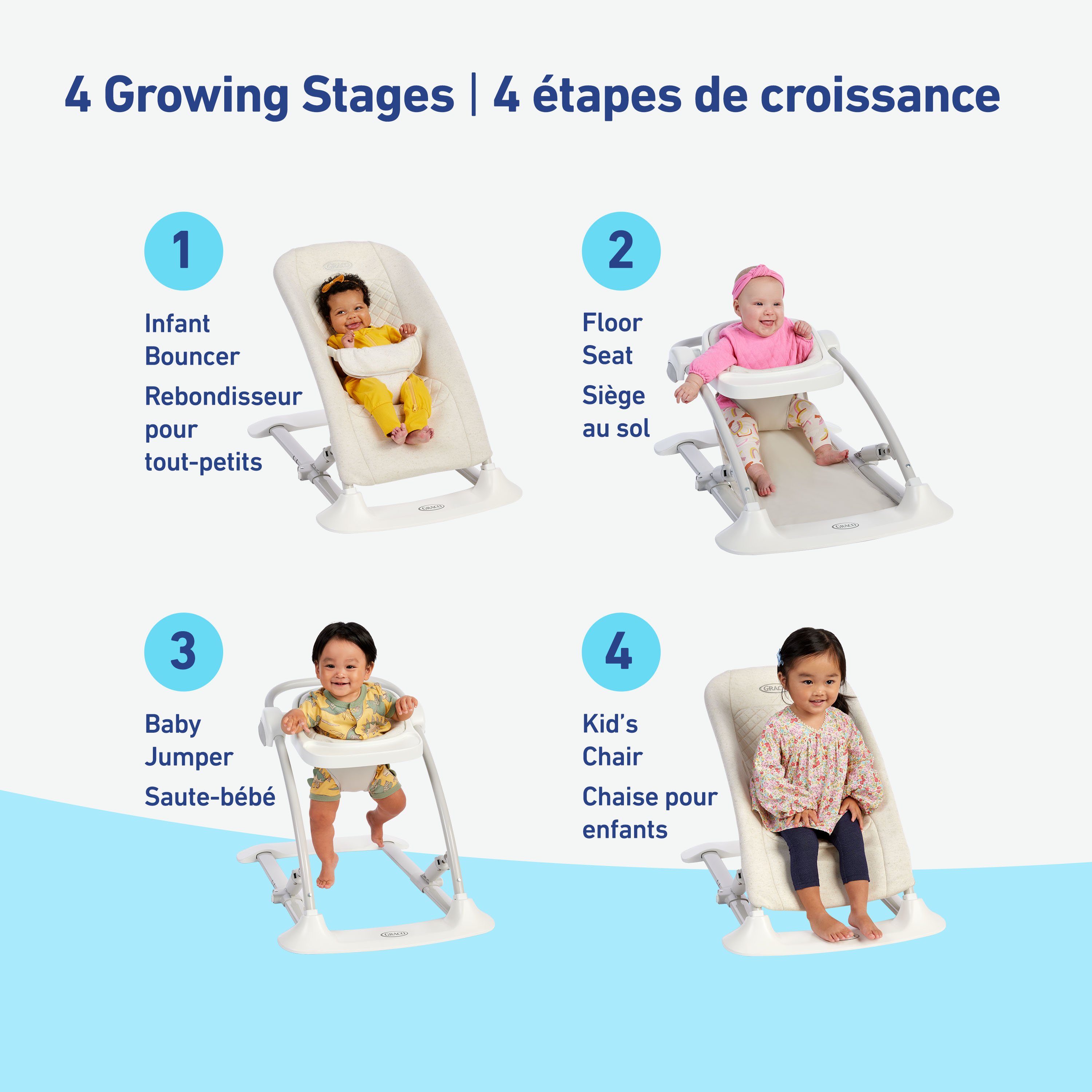 Graco&reg; JumpStart&reg; 4-in-1 Activity Bouncer