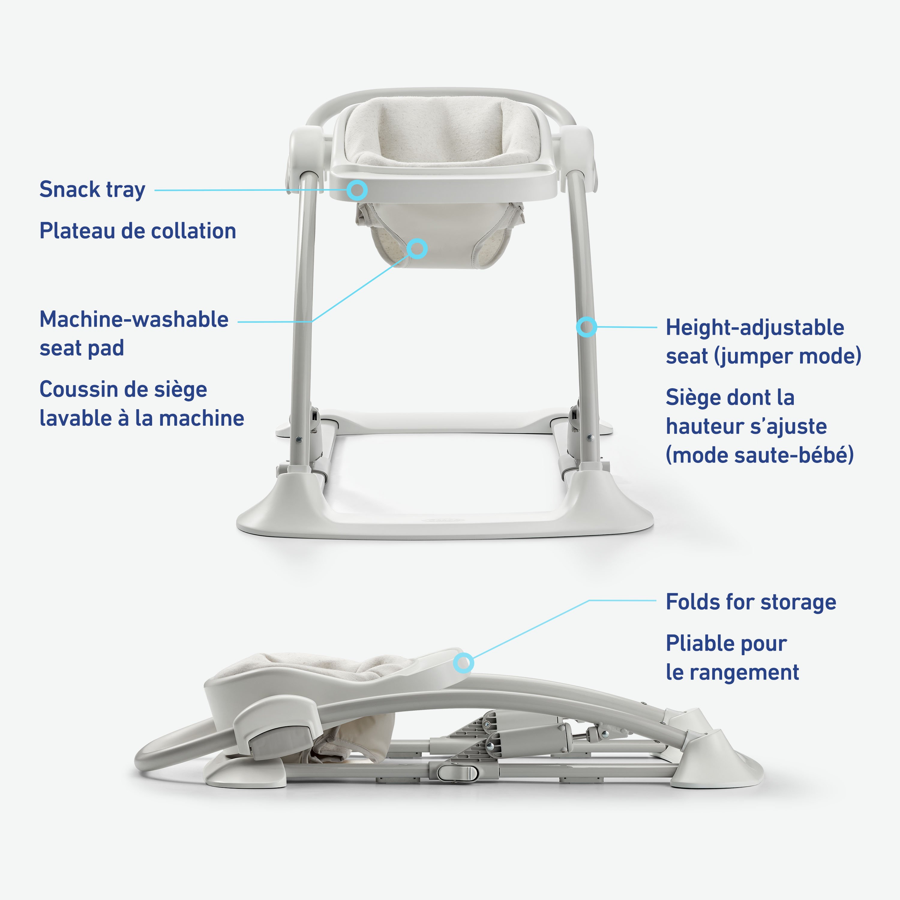Graco&reg; JumpStart&reg; 4-in-1 Activity Bouncer