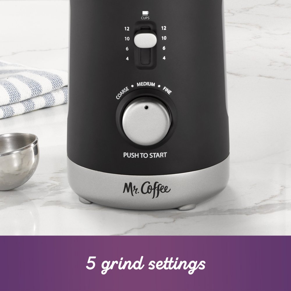MR COFFEE GRINDER! Obliterate Your Beans In Grounds Quick! 