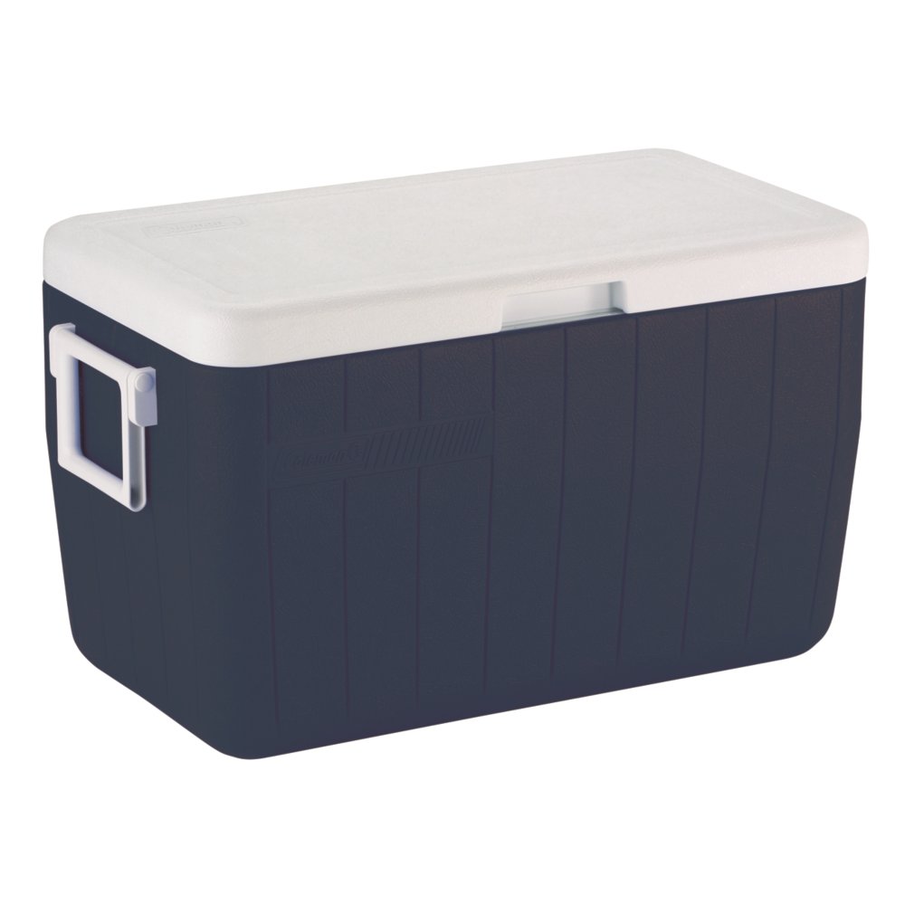 48 Qt. Chest Cooler, Hinged lid, 2-way handles, Blue Night, 63 cans