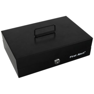 Steel Cash Box with Money Tray