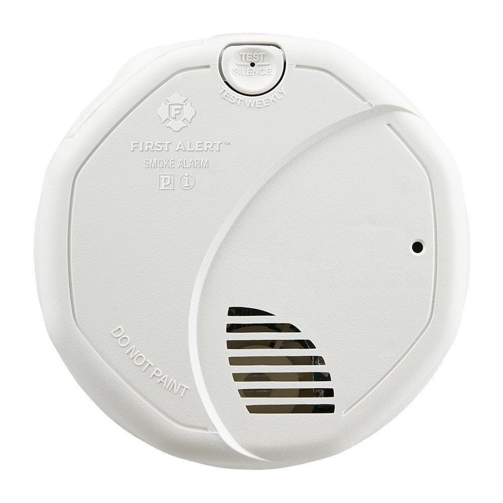 2 Pack 1044089 First Alert Hardwired With Battery Backup Smoke Alarm 