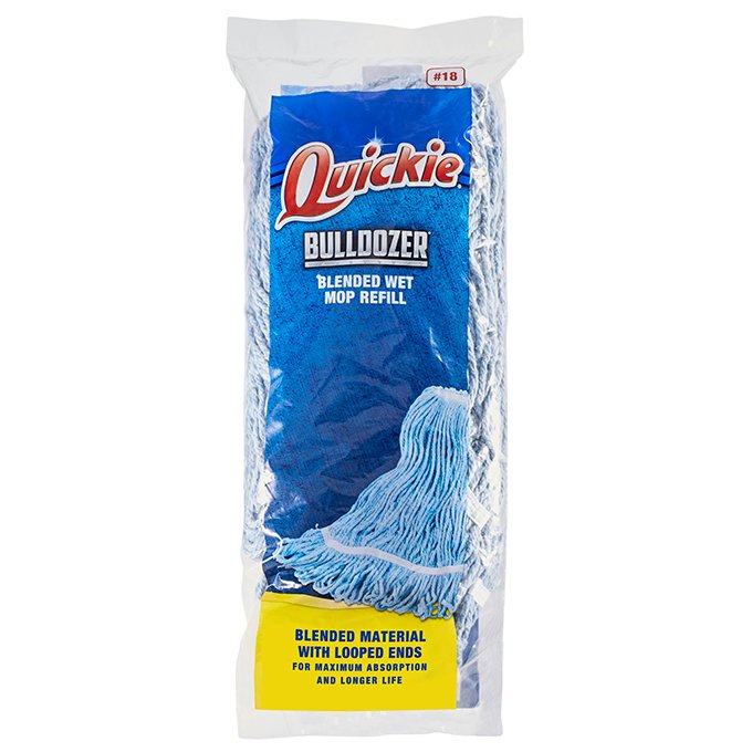 Quickie® Bulldozer™ No. 18 Blended String Mop Refill image number null