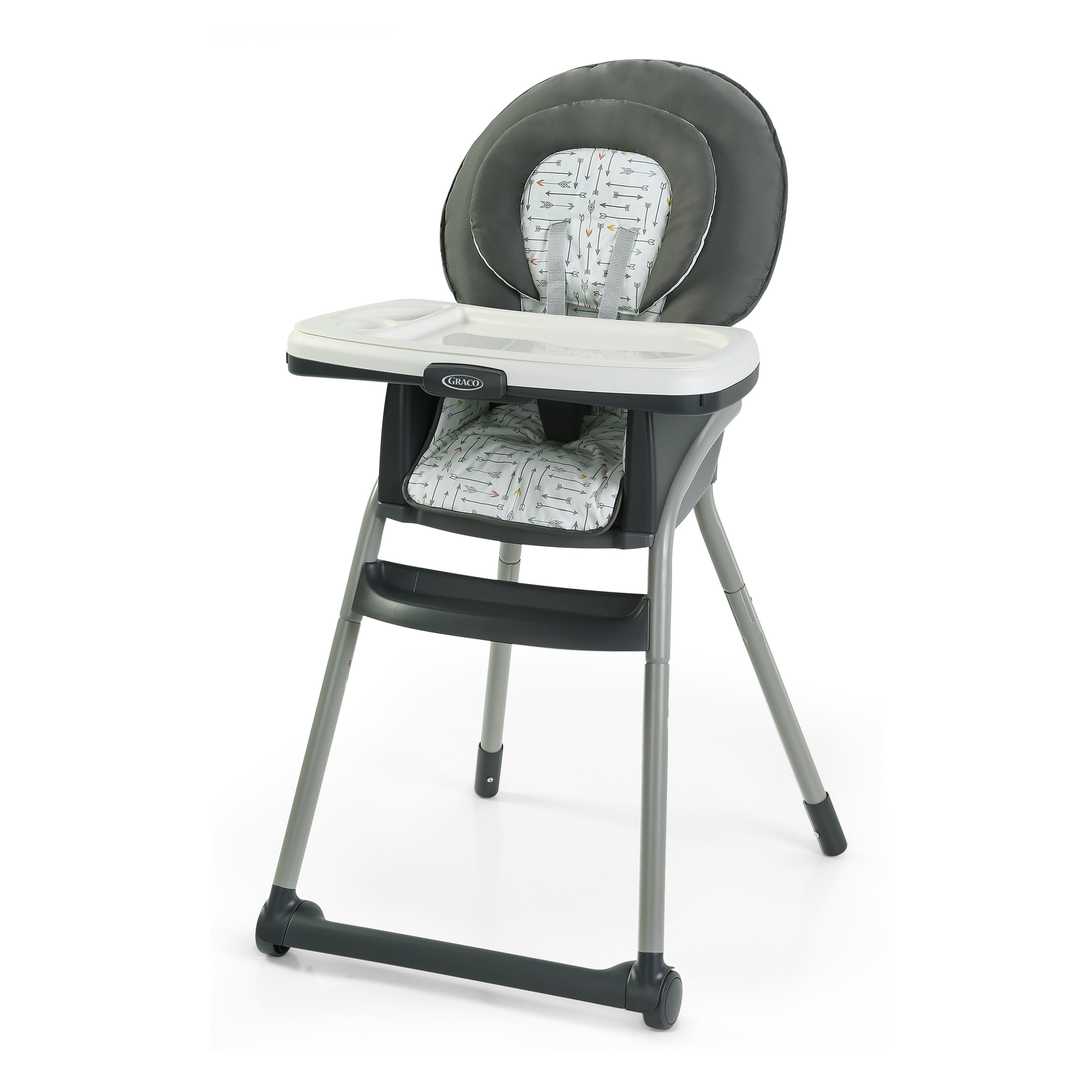 graco high chair with wheels