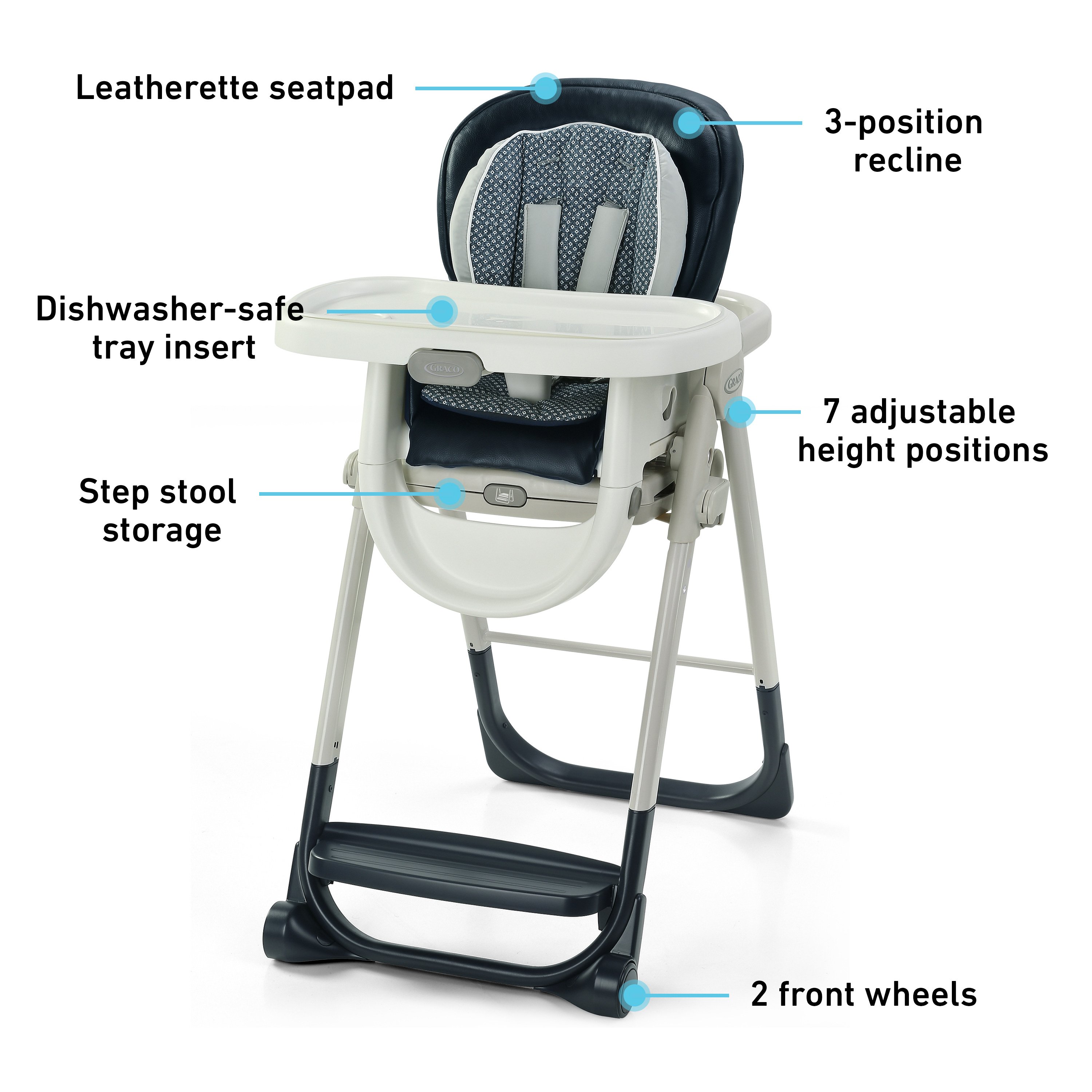 graco 7 in 1 convertible high chair
