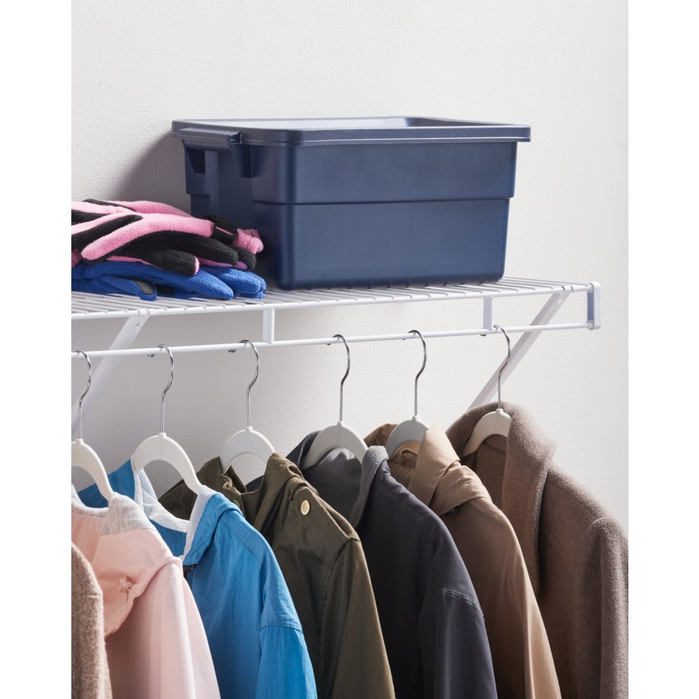 Rubbermaid coat closet clearance