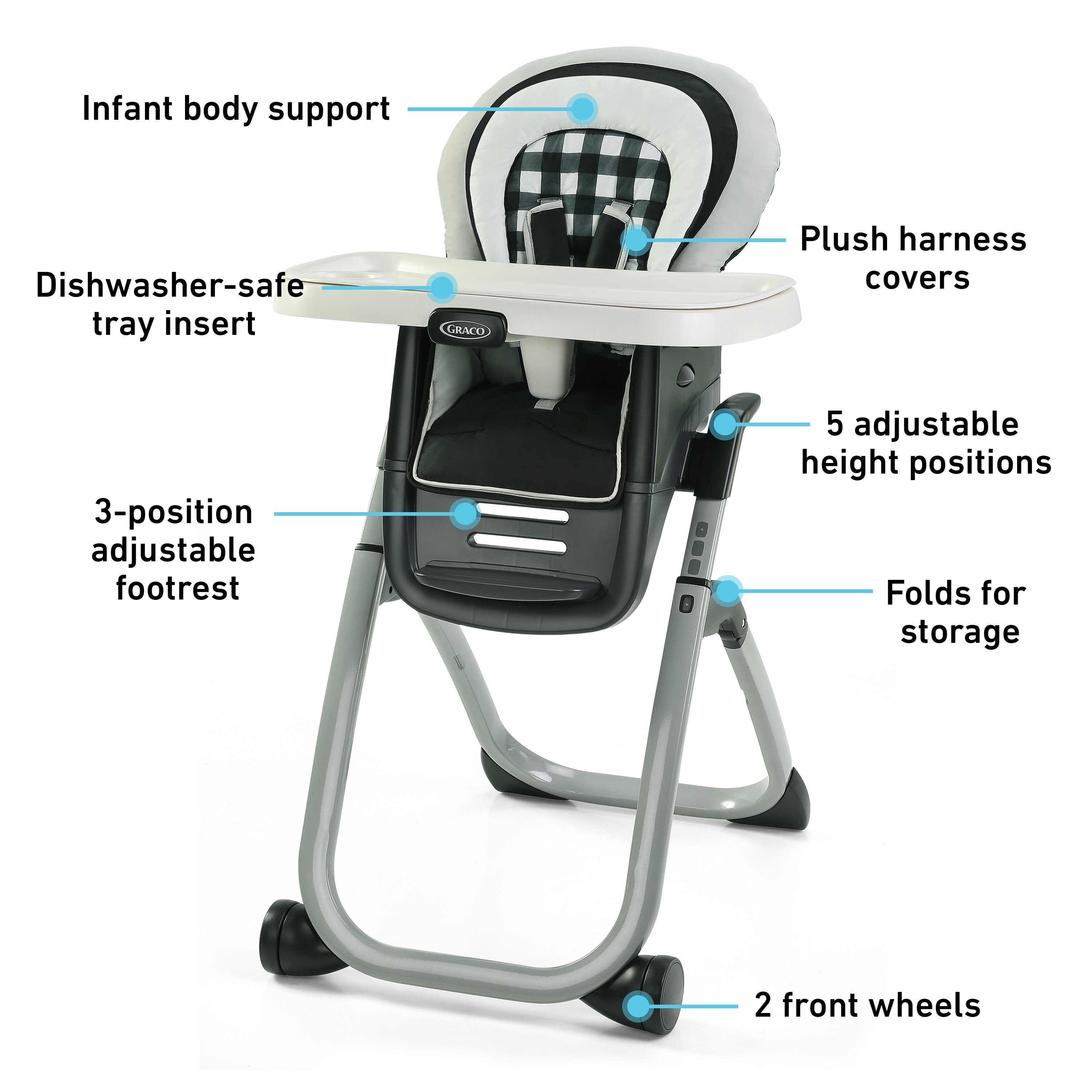 graco duodiner lx high chair