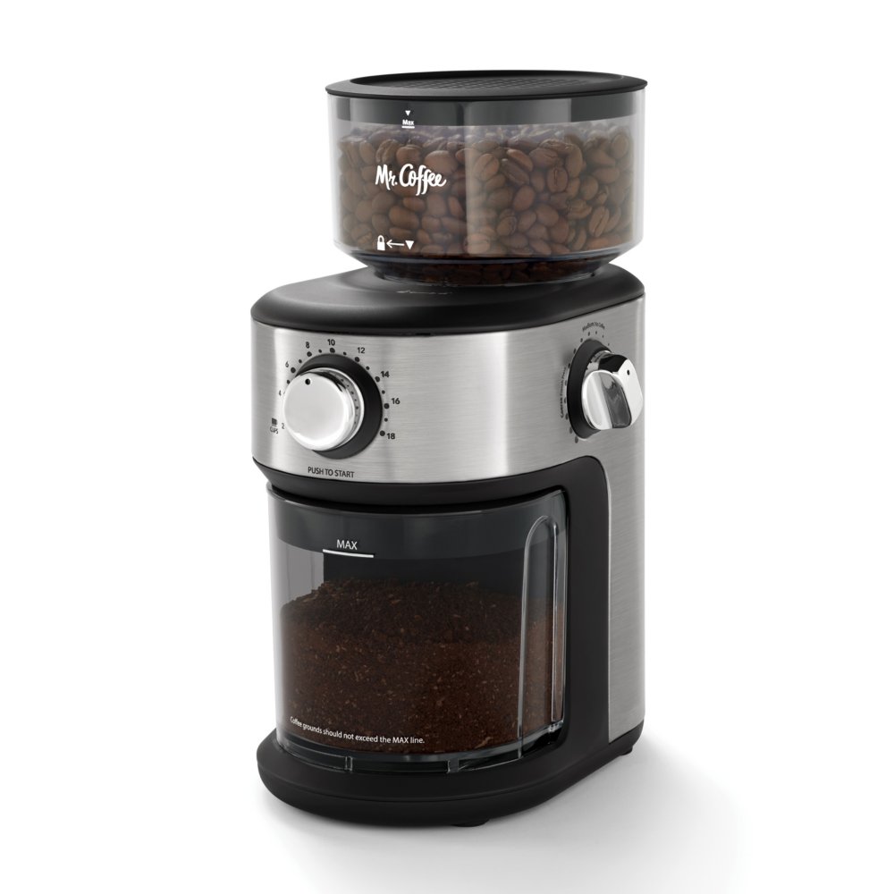 MR. COFFEE BVMC-BMH23-RB Stainless steel Automatic Burr Mill