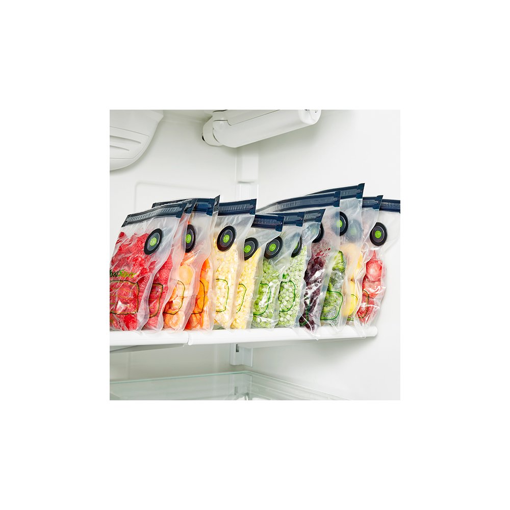 FoodSaver® Reusable Quart Vacuum Zipper Bags, for Use with