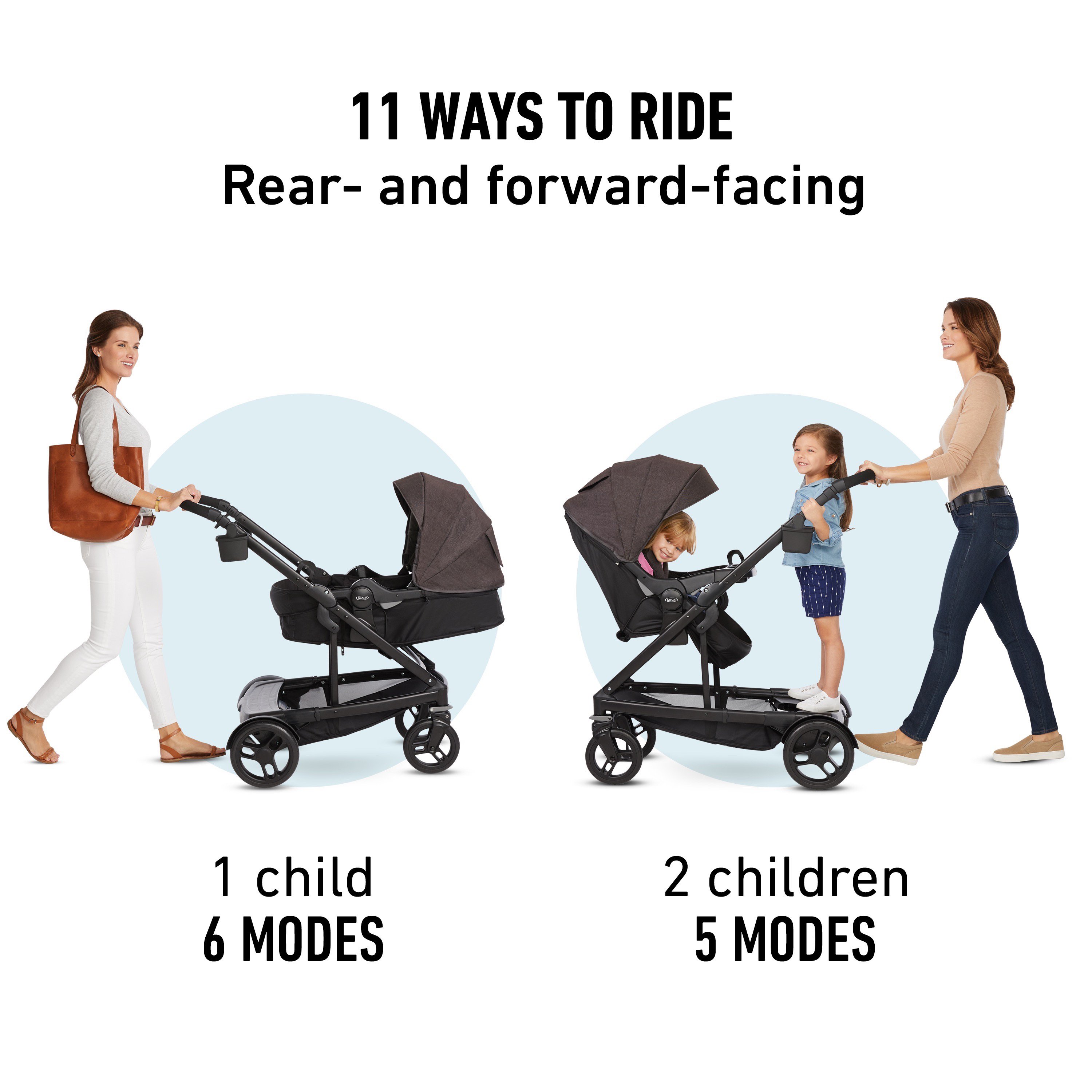 graco 5 ways to ride stroller