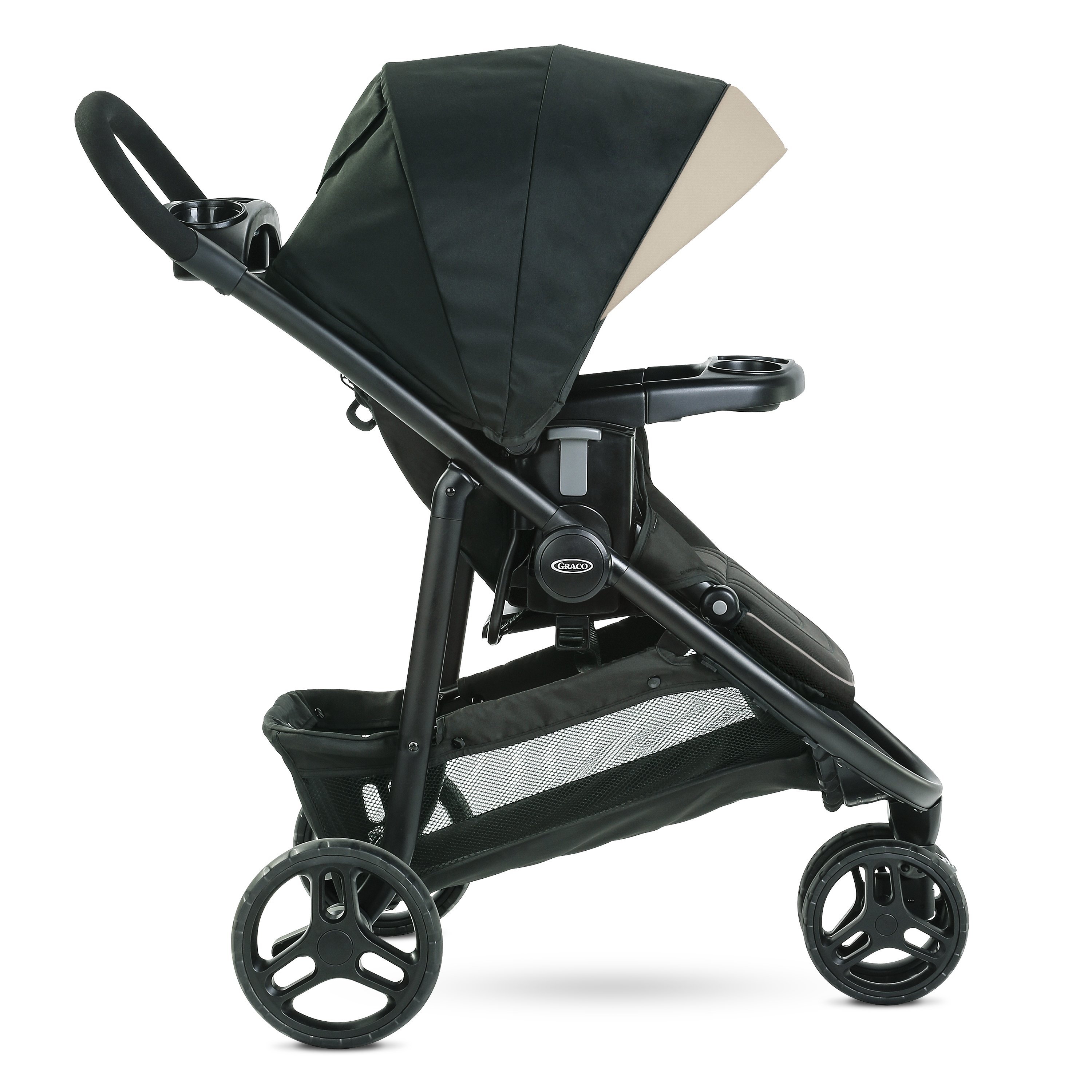 graco stroller front wheel assembly