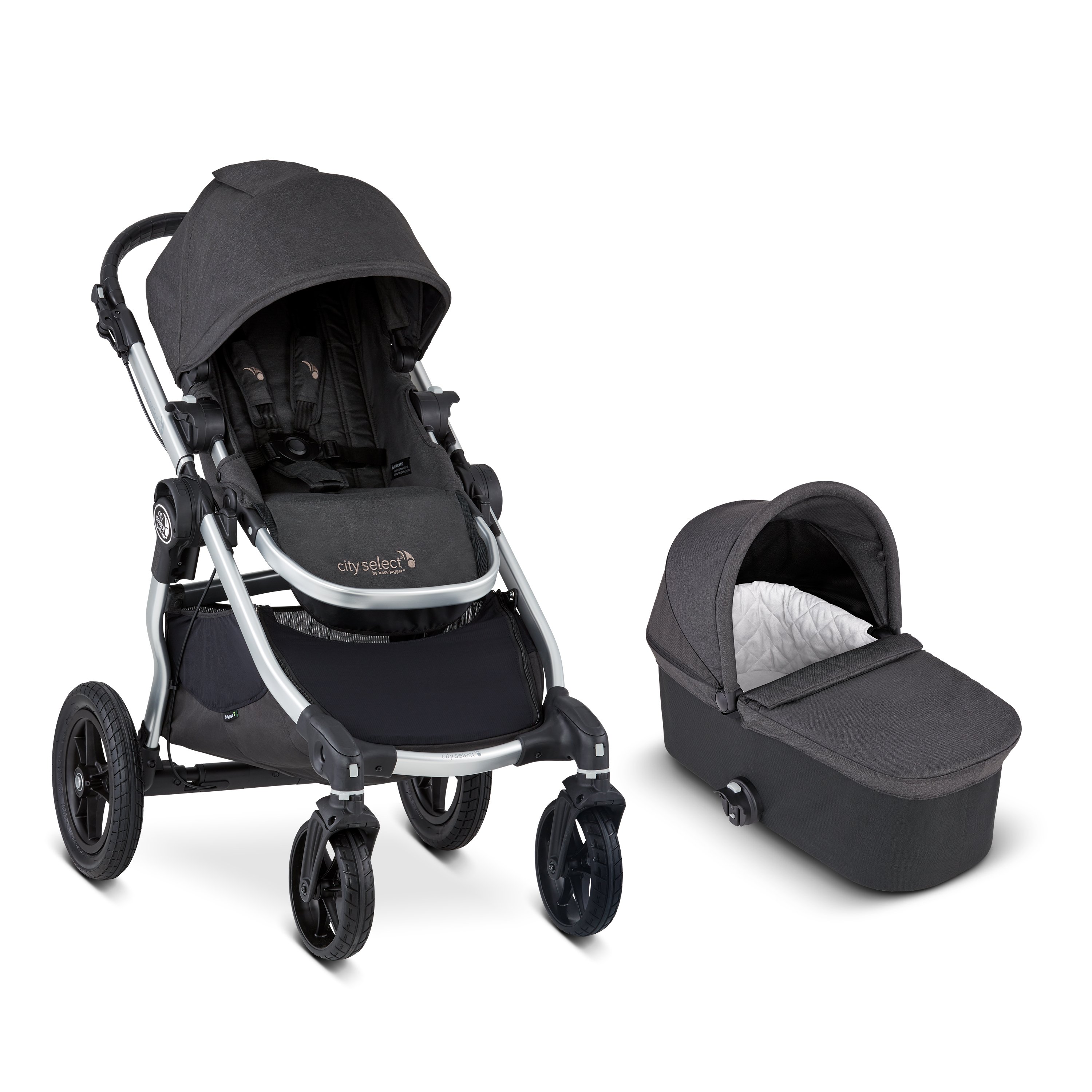 baby jogger city select twin pram