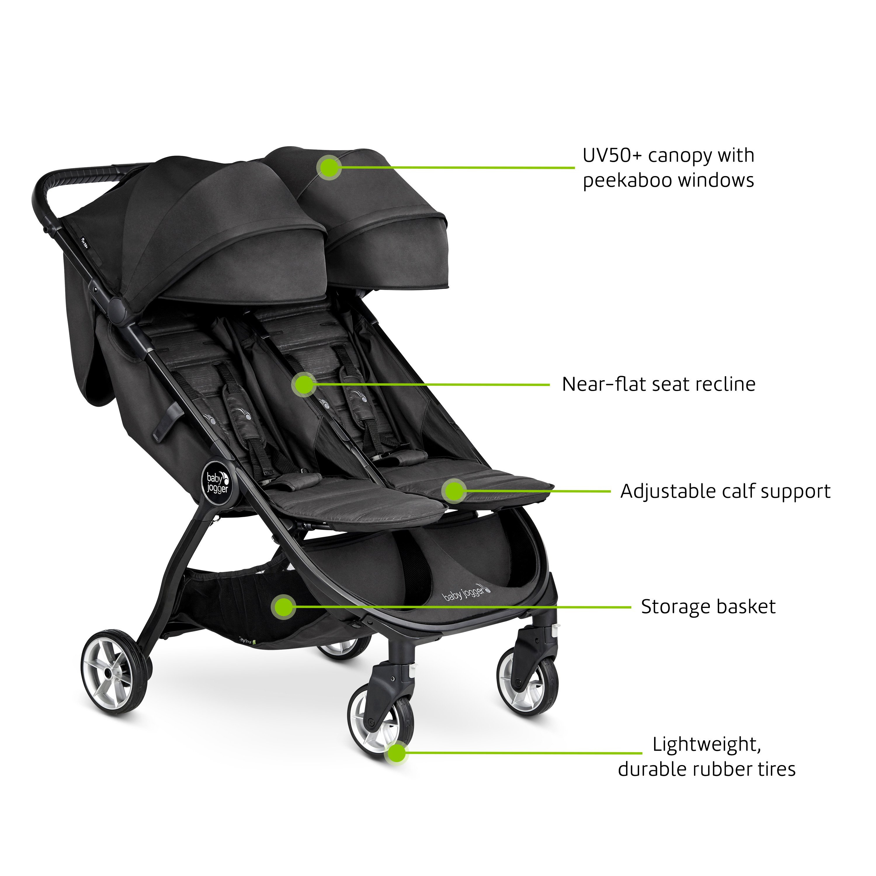 baby jogger city tour 2 double stroller