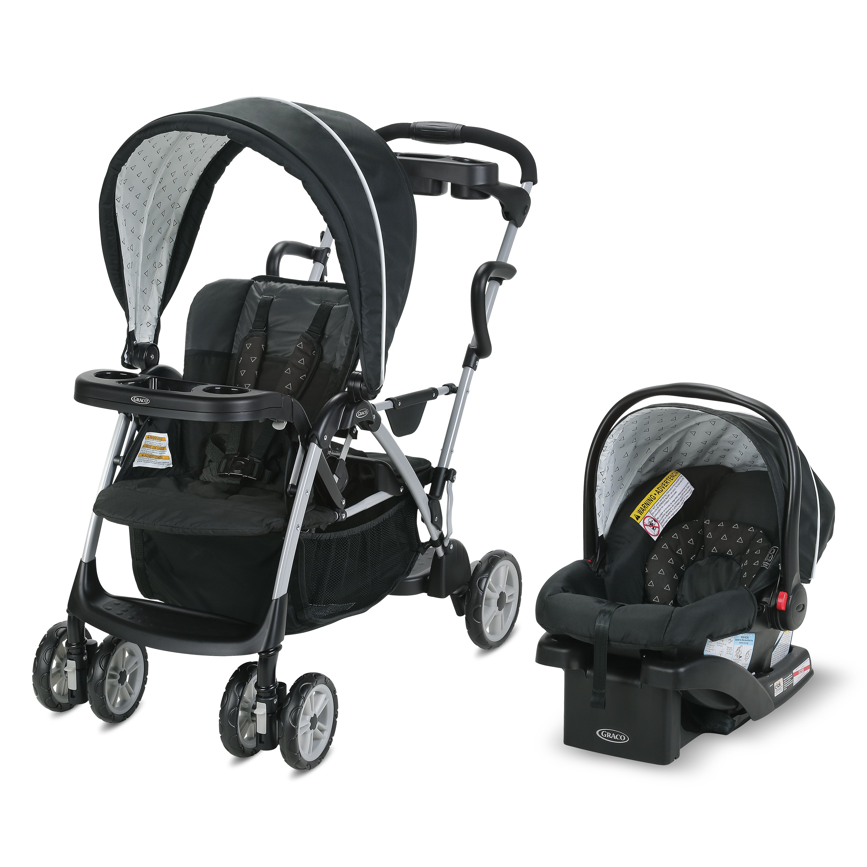 double pushchair travel system