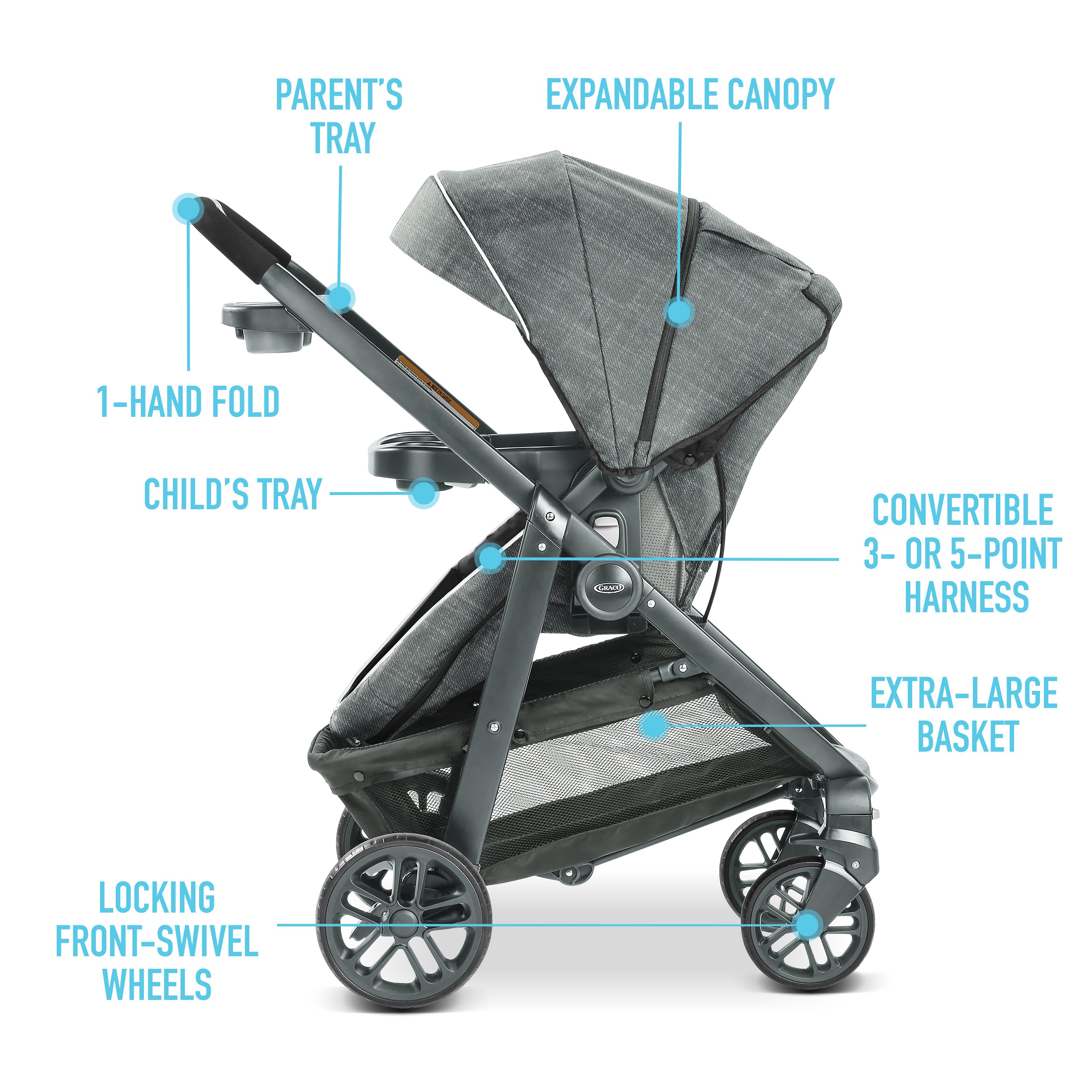 bassinet stroller travel system