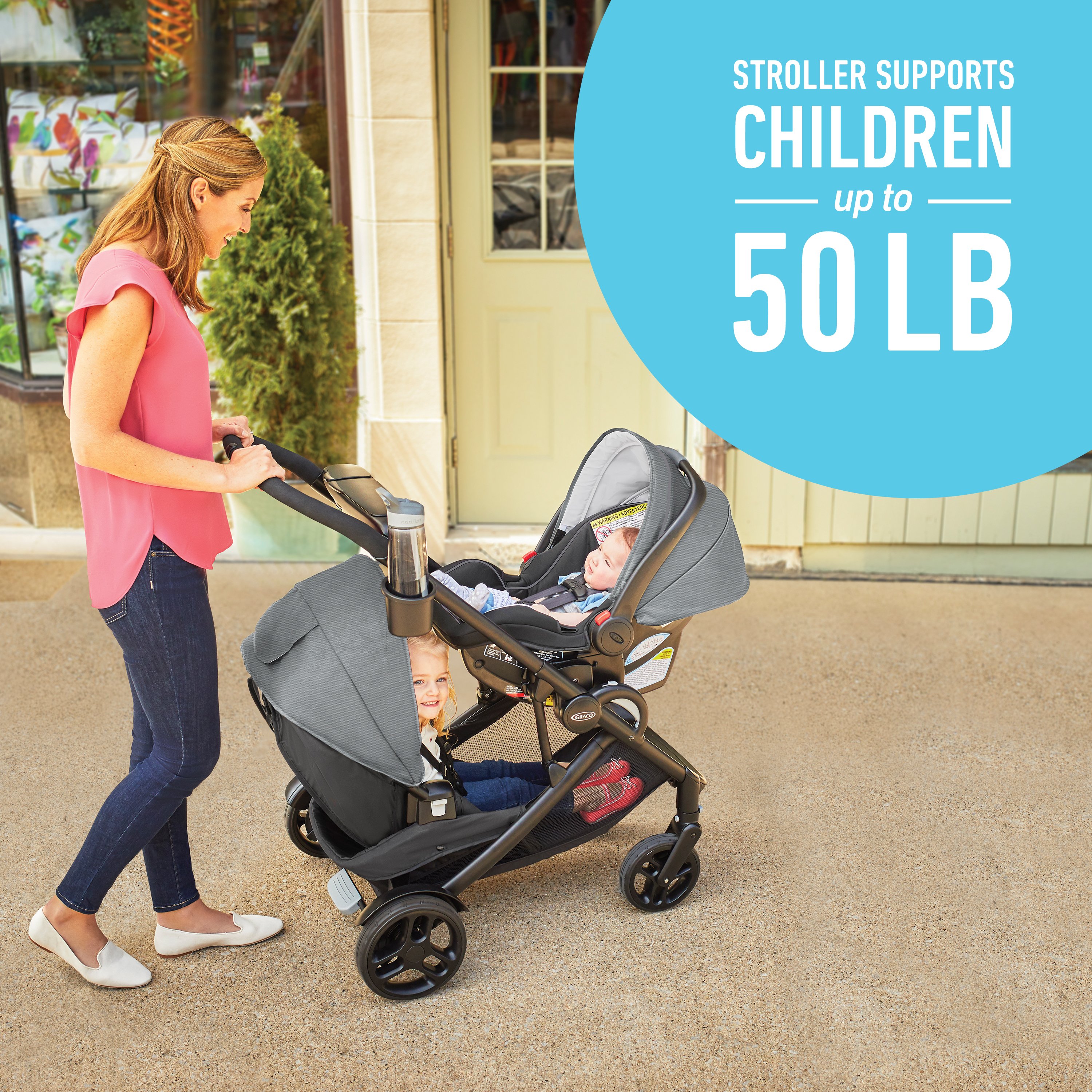 graco modes to grow double stroller