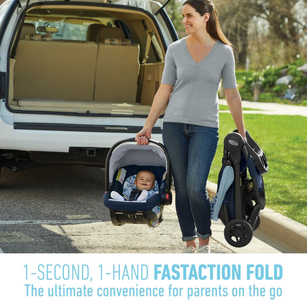 Graco fastaction se travel system base discount