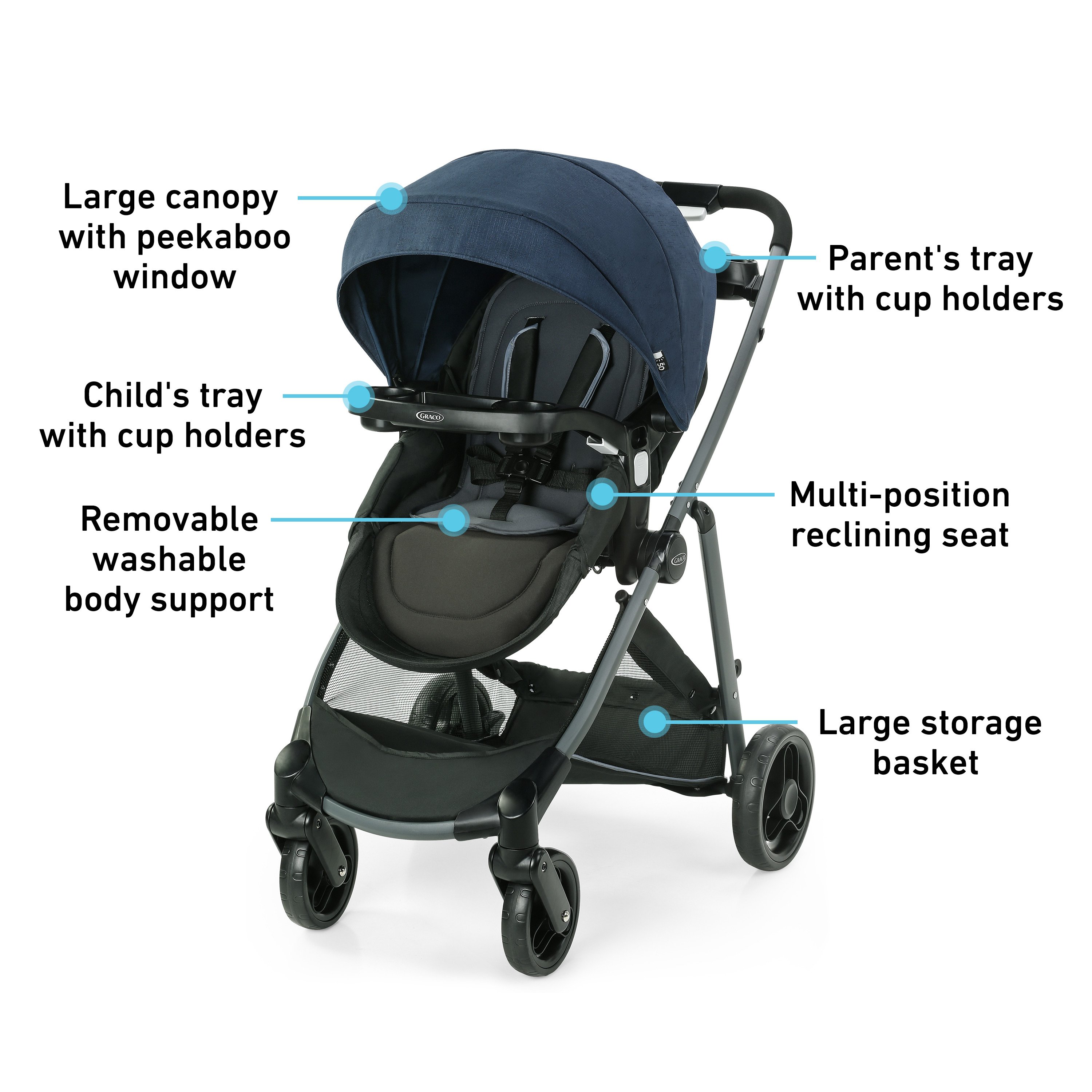 modes lx travel system by graco