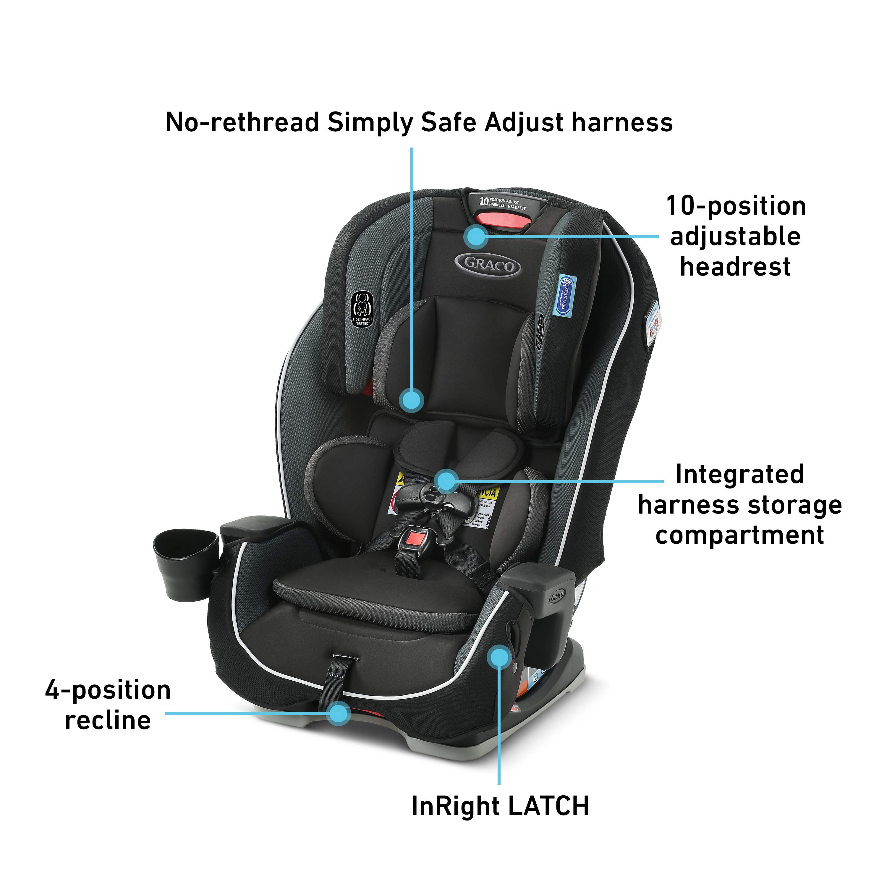 graco milestone 3 in 1 car seat