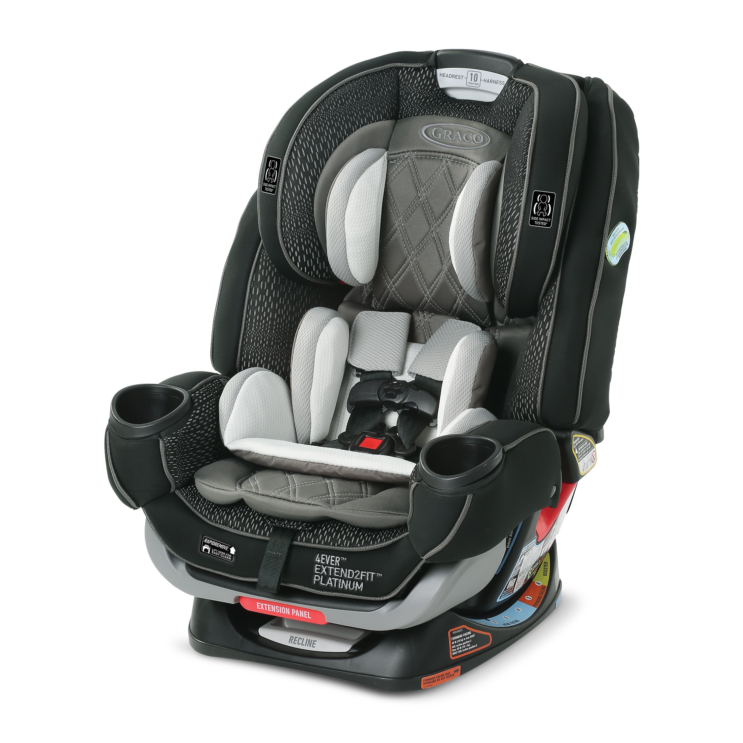 graco car seat 10 position