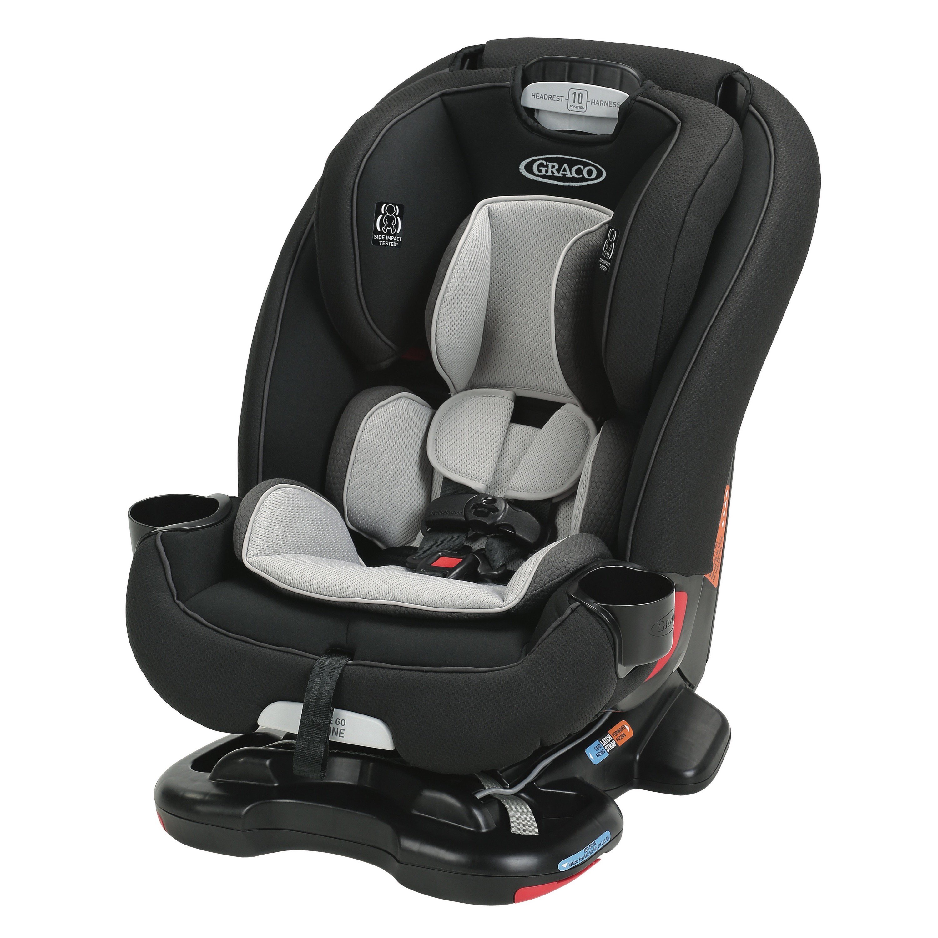 graco black and white car seat