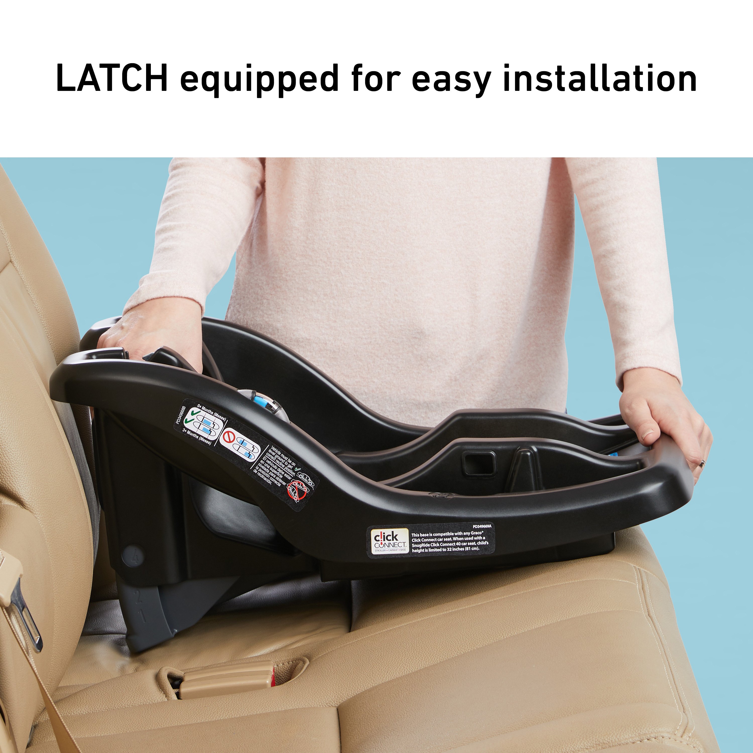 graco car seat base adjustment