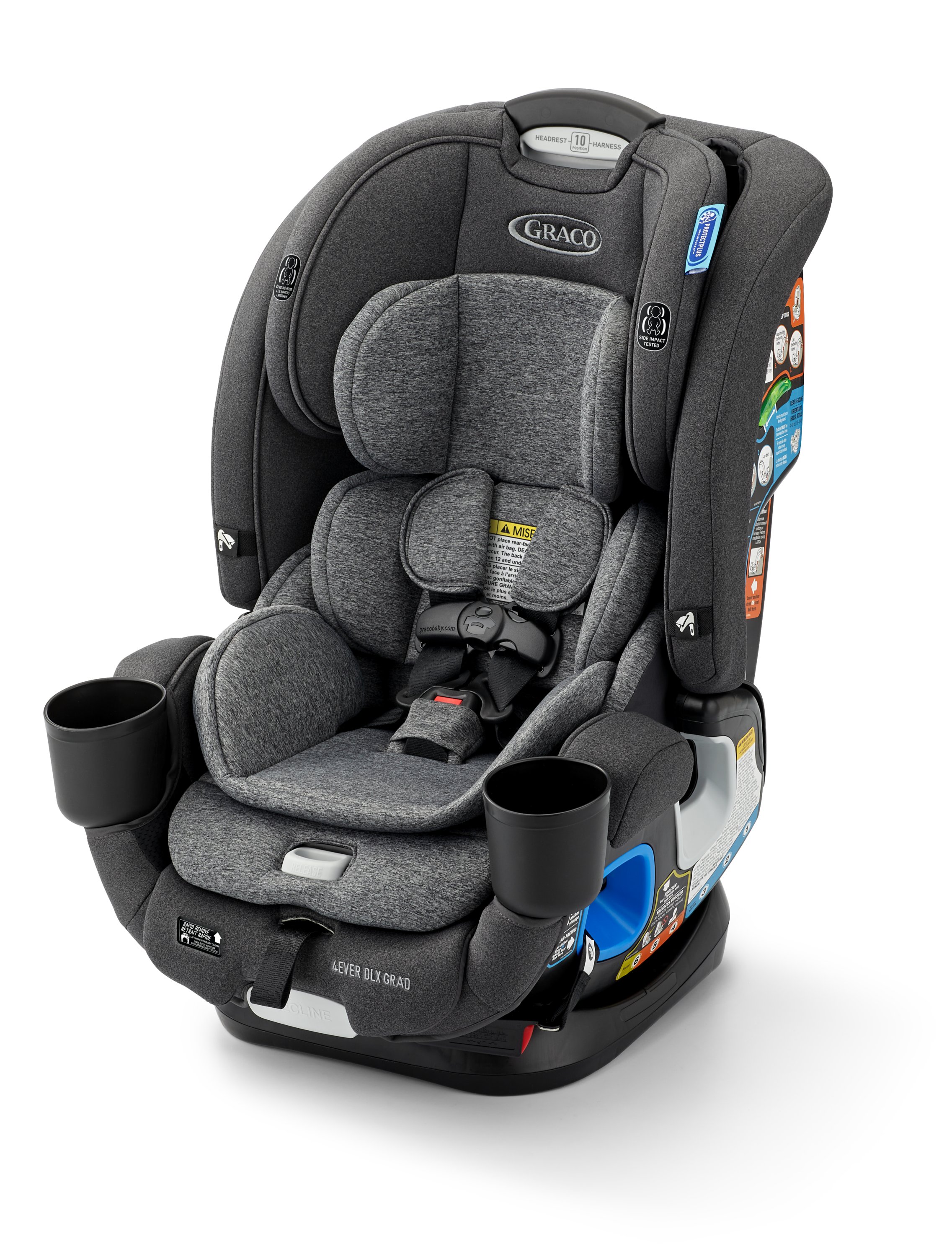 Siège d’auto compact Graco 4Ever DLX Grad 5 en 1, Harrison