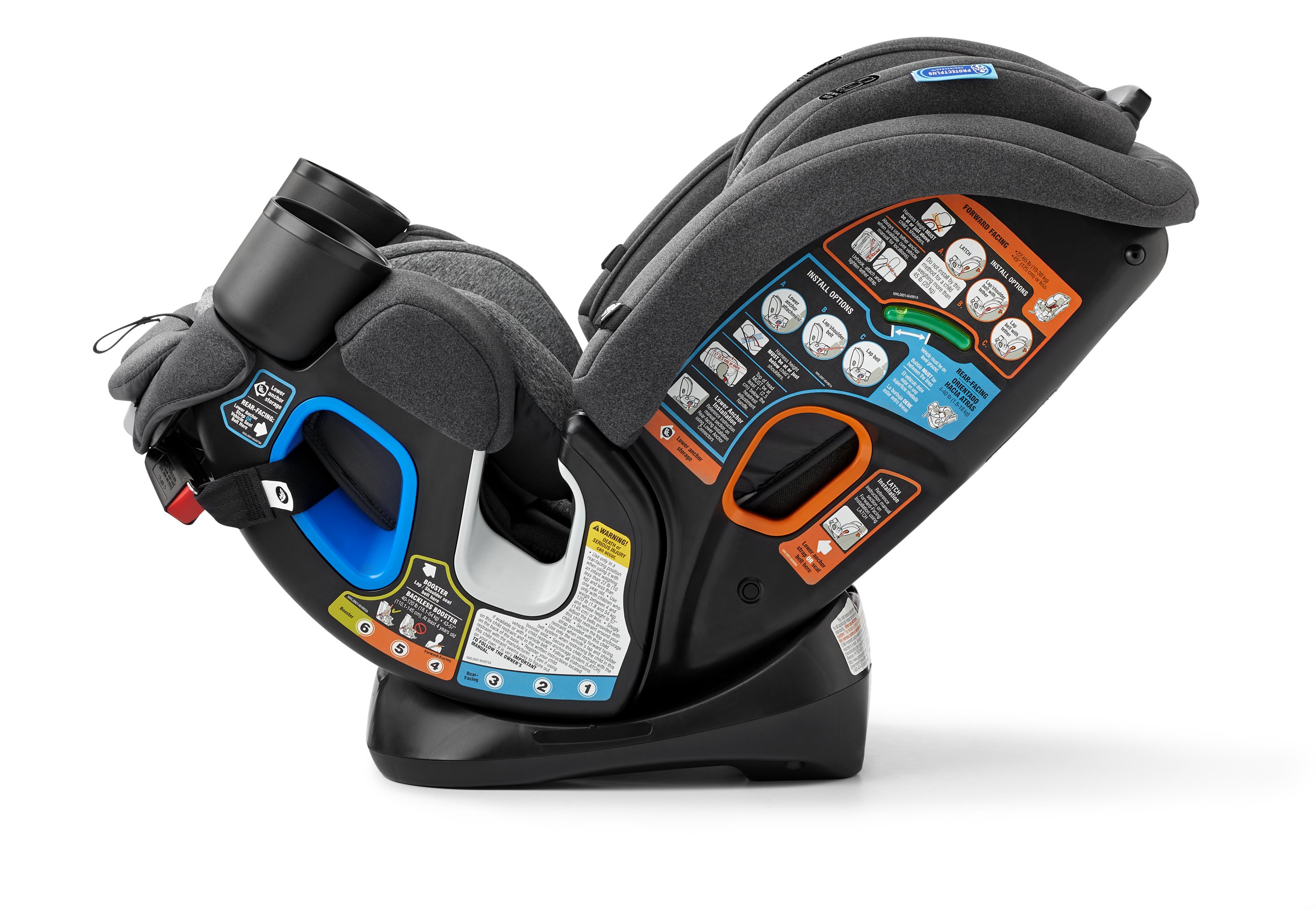 Siège d’auto compact Graco 4Ever DLX Grad 5 en 1, Harrison