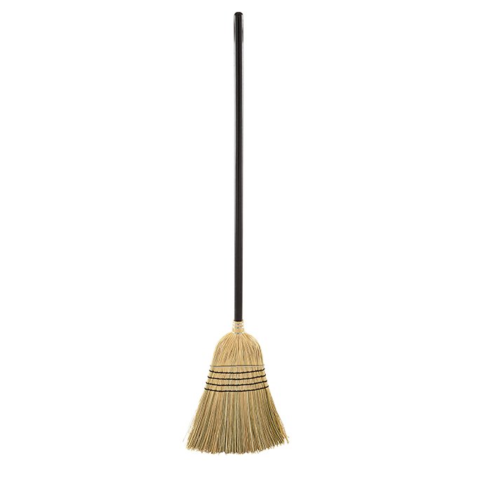 Quickie® Bulldozer™ Heavy-Duty Natural-Fiber Broom image number null