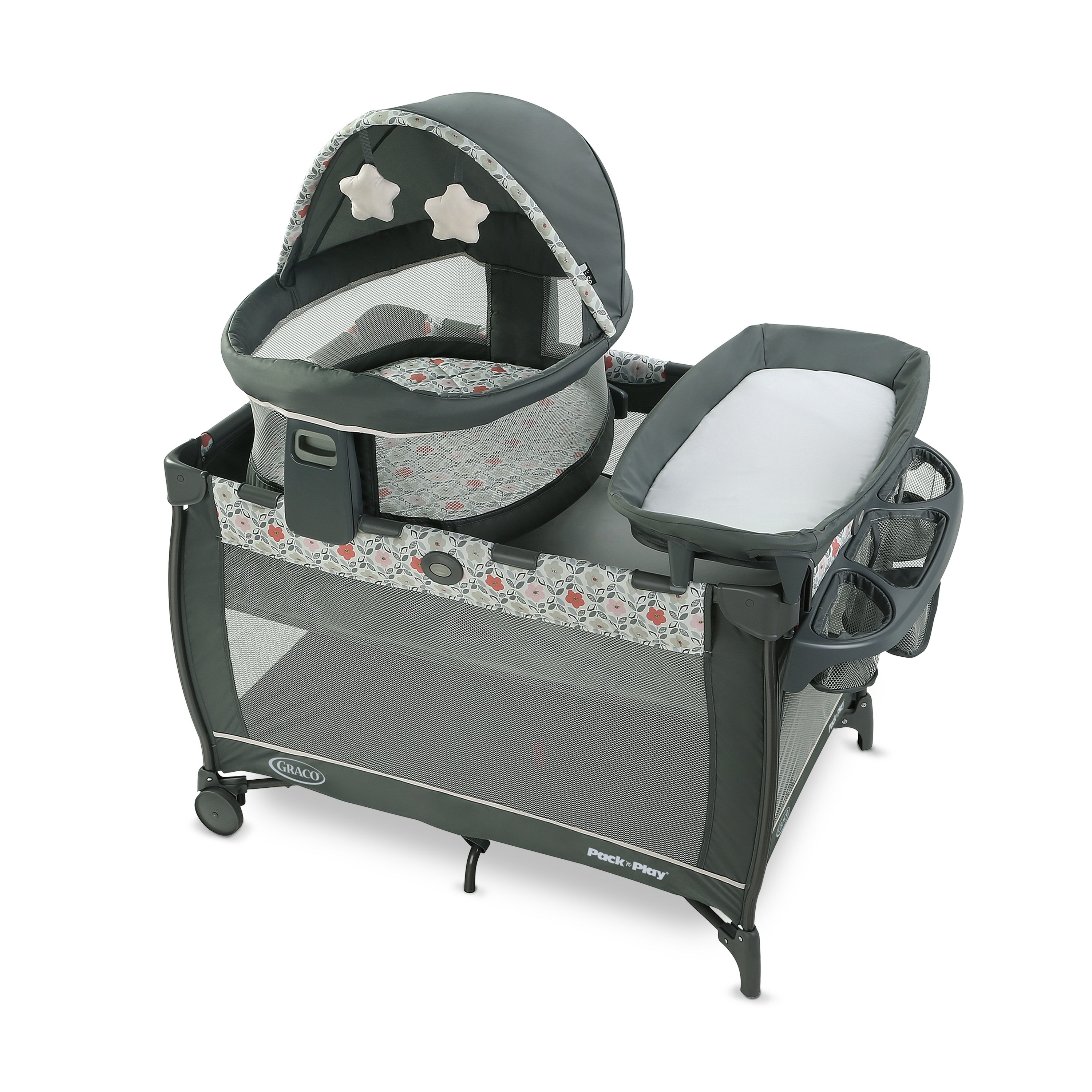 baby girl graco pack n play