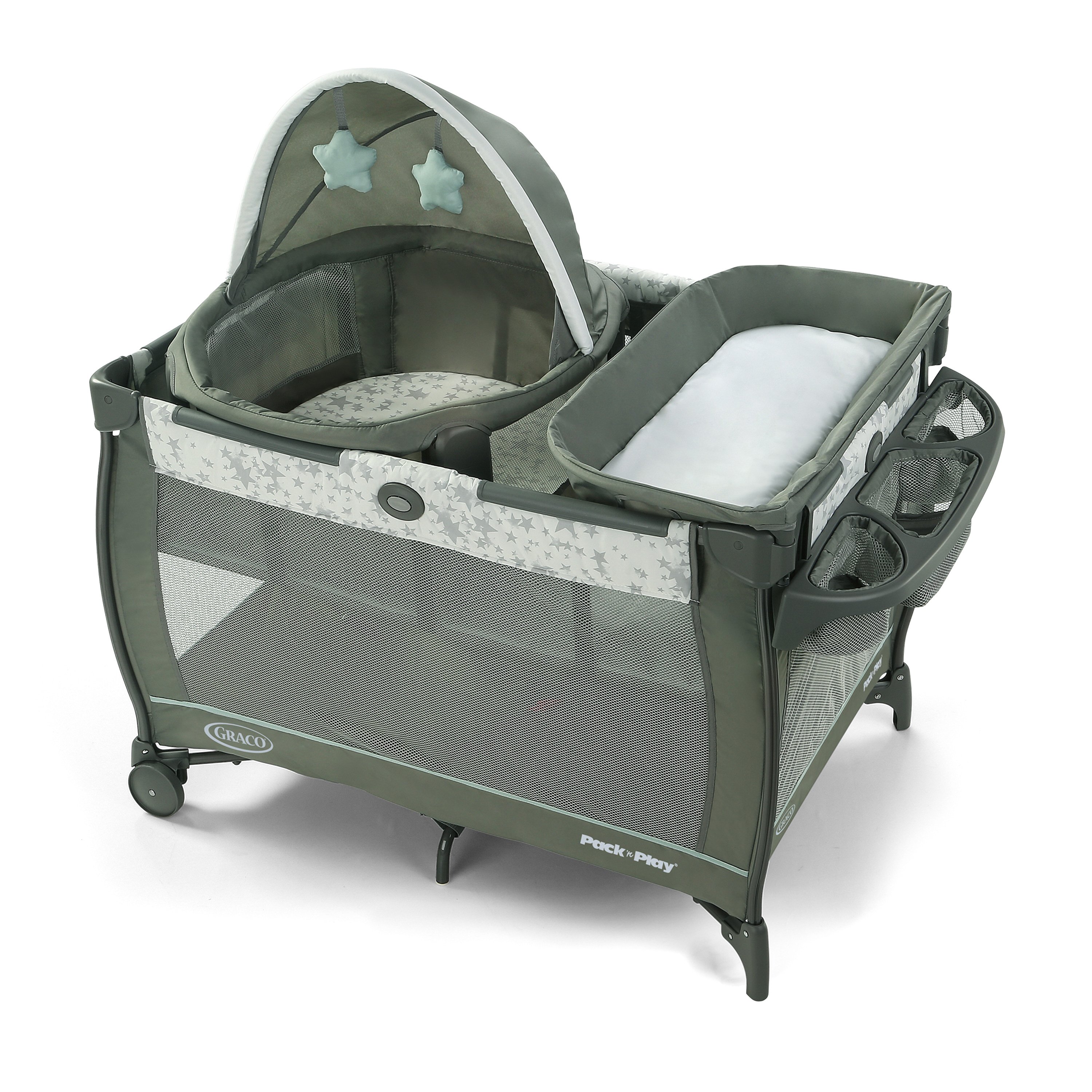 how to set up graco pack and play bassinet