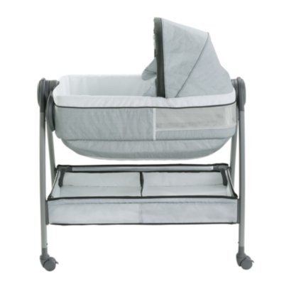 Bassinet flips clearance to changing table